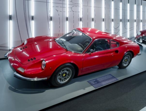 Erster Ferrari Dino 246 GT (1969).  Foto: Auto-Medienportal.Net/Ferrari